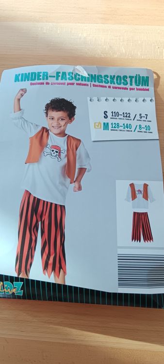 Kostum Pirat Kinder