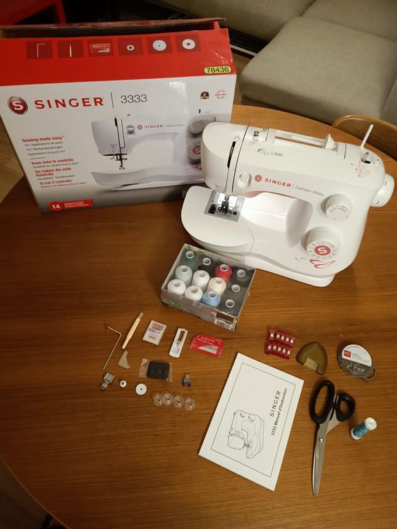 Nähmaschine Singer 3333 und Zubehör (Gebraucht) in Zürich für CHF 71 ...