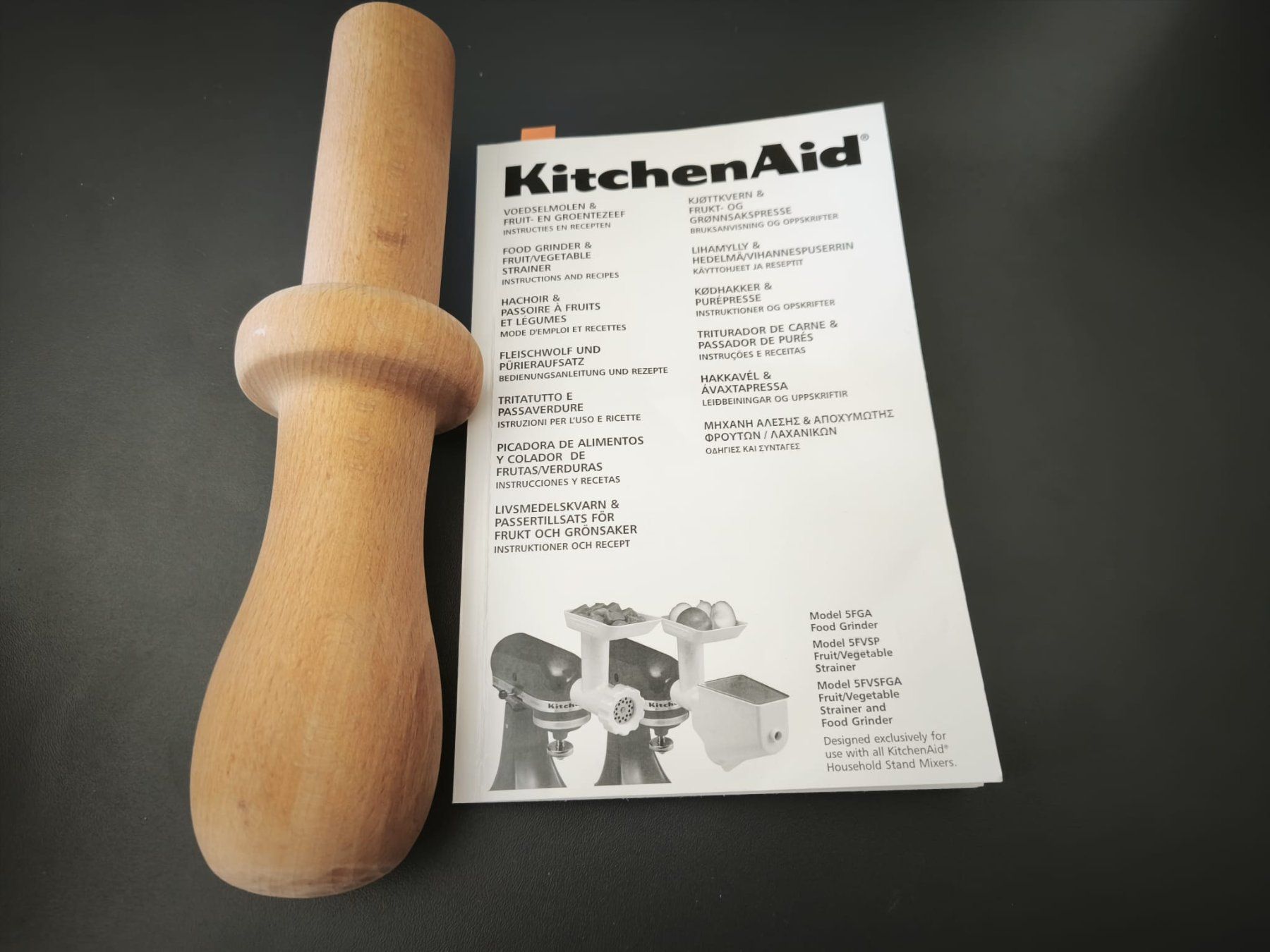 Elettrodomestici da cucina: KitchenAid Zubehör Fleischwolf & Pürieraufsatz – Usato da Utzenstorf venduto da roeselare 3