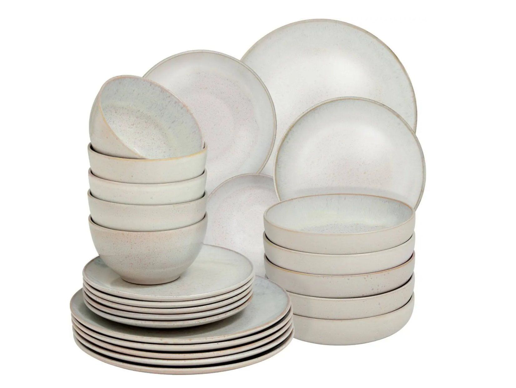 Set di piatti: Tafelservice Mare Sand 24-tlg. – Nuovo (secondo la descrizione) da Steinhausen venduto da Retourenprofis