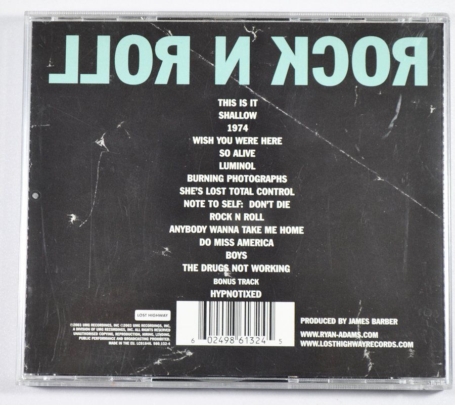 CD: CD: RYAN ADAMS - Rock'n'Roll – Usato da Frenkendorf venduto da Yard-Sale-2000 1
