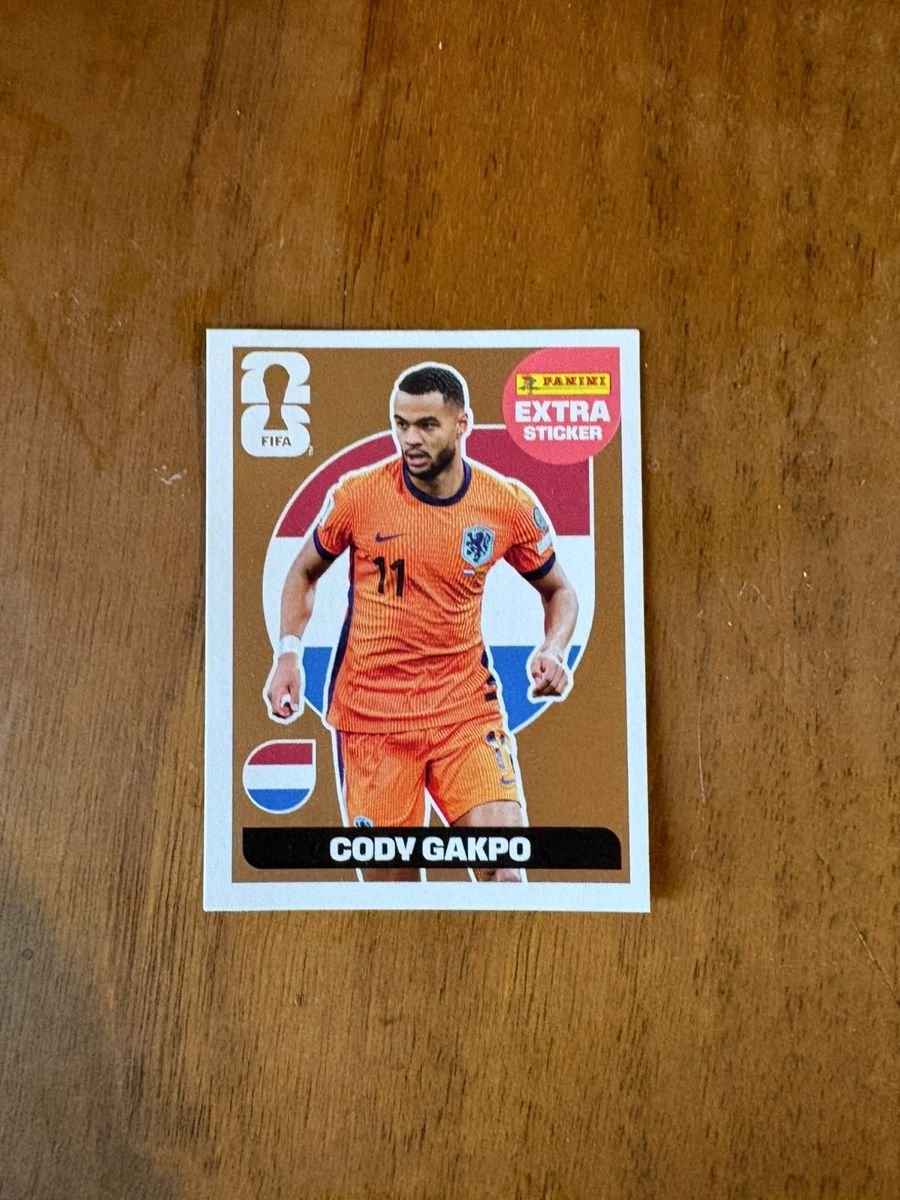 Panini Carte collezionabili: Sticker Panini Extra Cody Gakpo FIFA – Nuovo (secondo la descrizione) da Vaulruz venduto da emi_zgp8