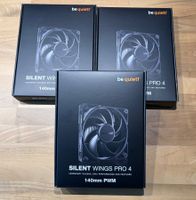 3x be quiet! Silent Wings 4 Pro - 140mm PC-Lüfter - Schwarz