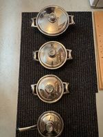 4 x Inox Pfannen Set + 1