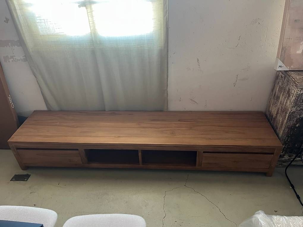 Mobili TV: TV Lowboard Nature Line 240 Teakholz – Nuovo (secondo la descrizione) da Zollikofen venduto da uniqueroom 3