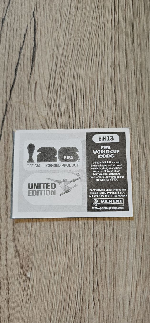 Panini Cartes à collectionner: Fifa World Cup Panini BIH 13 – Neuf avec emballage d'origine à Biel VS par volcom8702 1