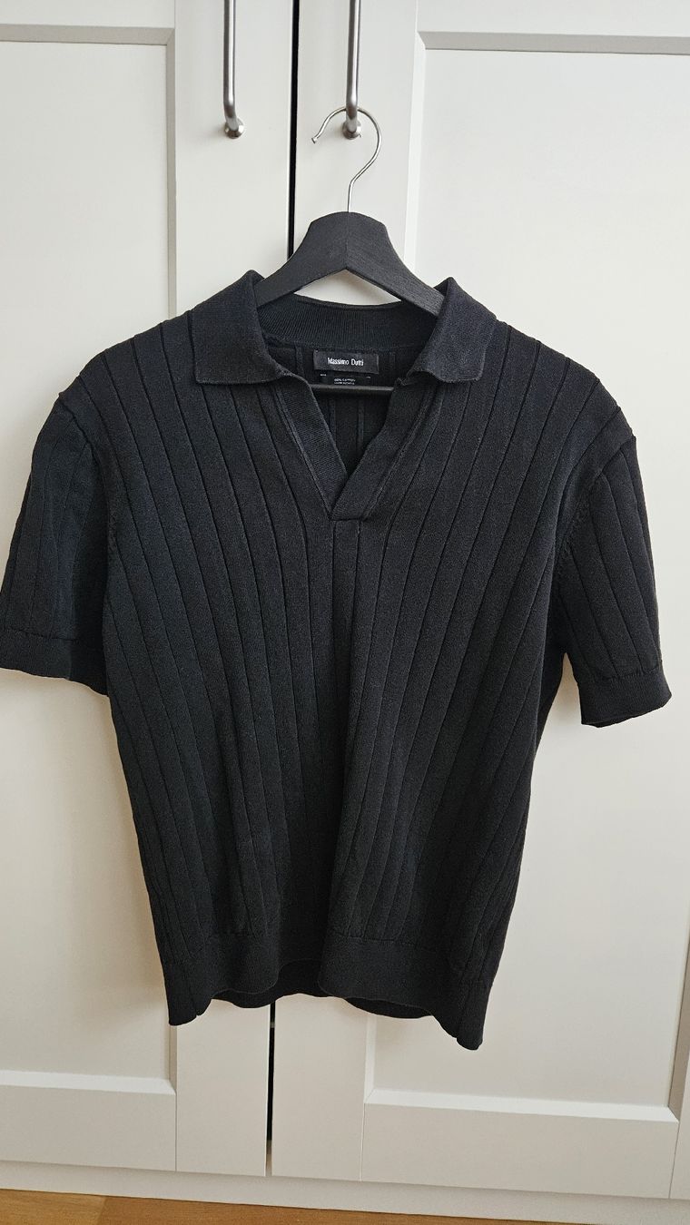 Massimo Dutti Magliette Polo: Massimo Dutti Poloshirt Schwarz, Grösse S – Usato da Wetzikon ZH venduto da ELIVNE