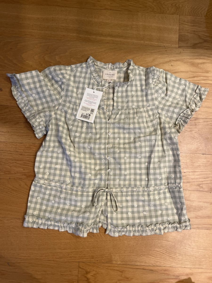 Sezane Blusen: Sezane Bluse mit Blumenstickerei NEU – Neu und originalverpackt aus Egg b. Zürich von bia_5tmv