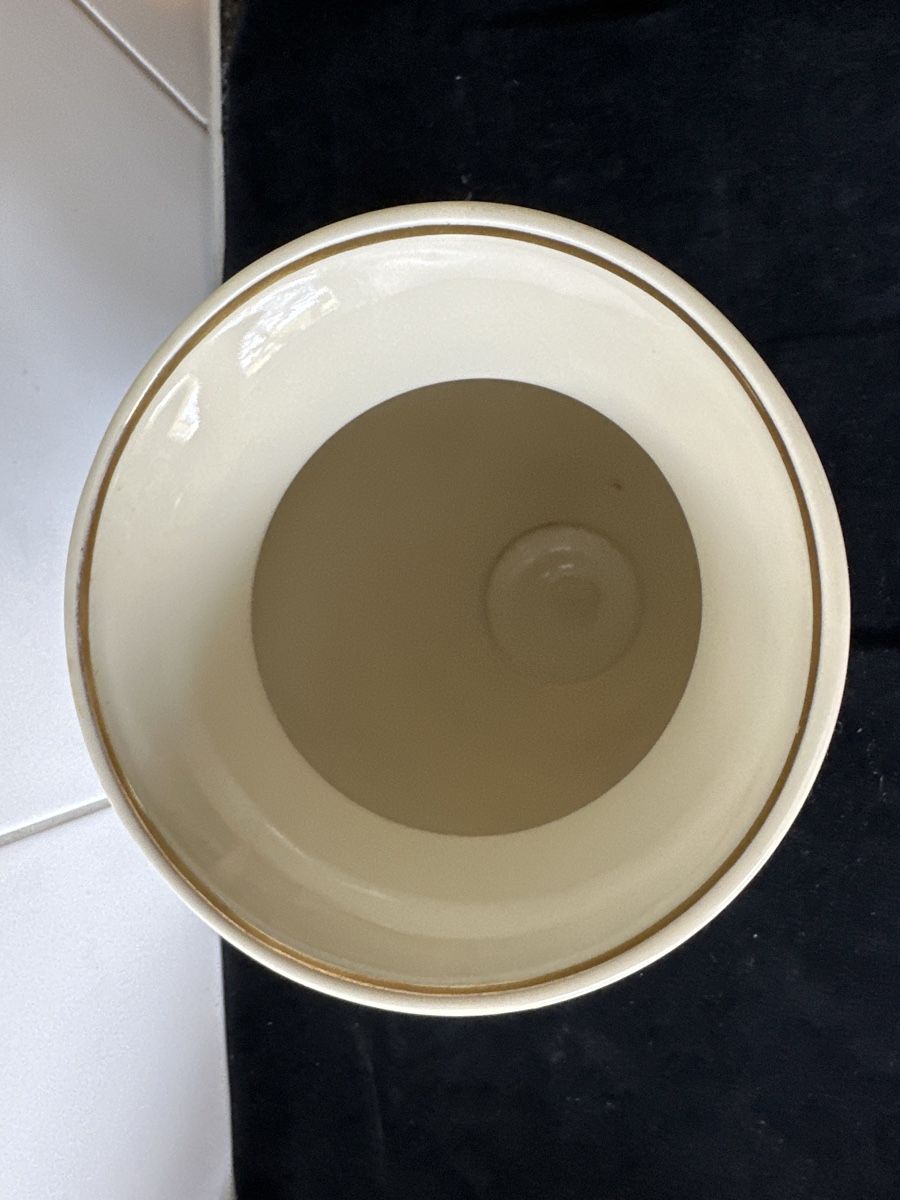 Vasen & Gefässe: Blumen - Vase,  Langenthal  1937 mit Blumen-Muster – Gebraucht aus Zürich von Chaeffeler 3