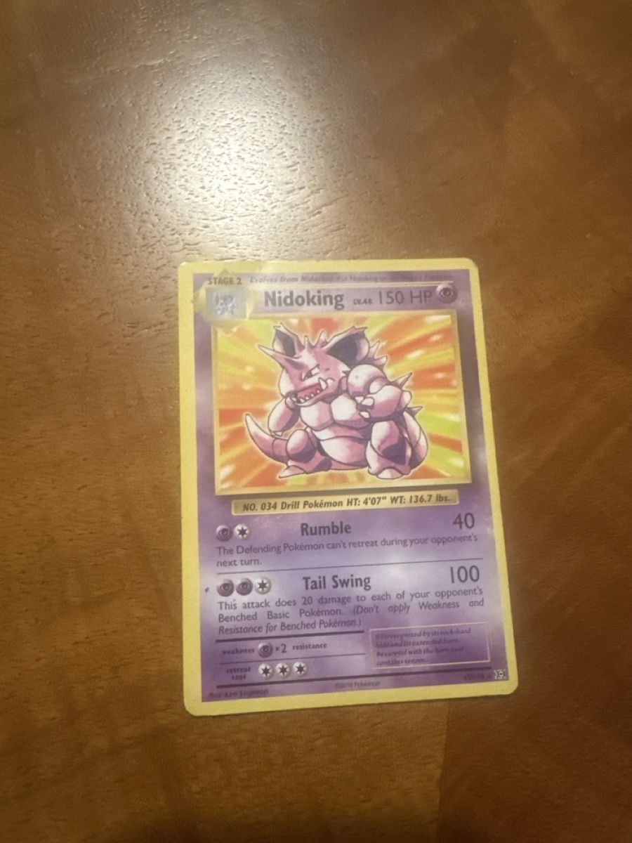 Pokémon Sammelbilder & Trading cards: 2016 Pokemon Nidoking – Gebraucht aus Villnachern von eli_5dxq