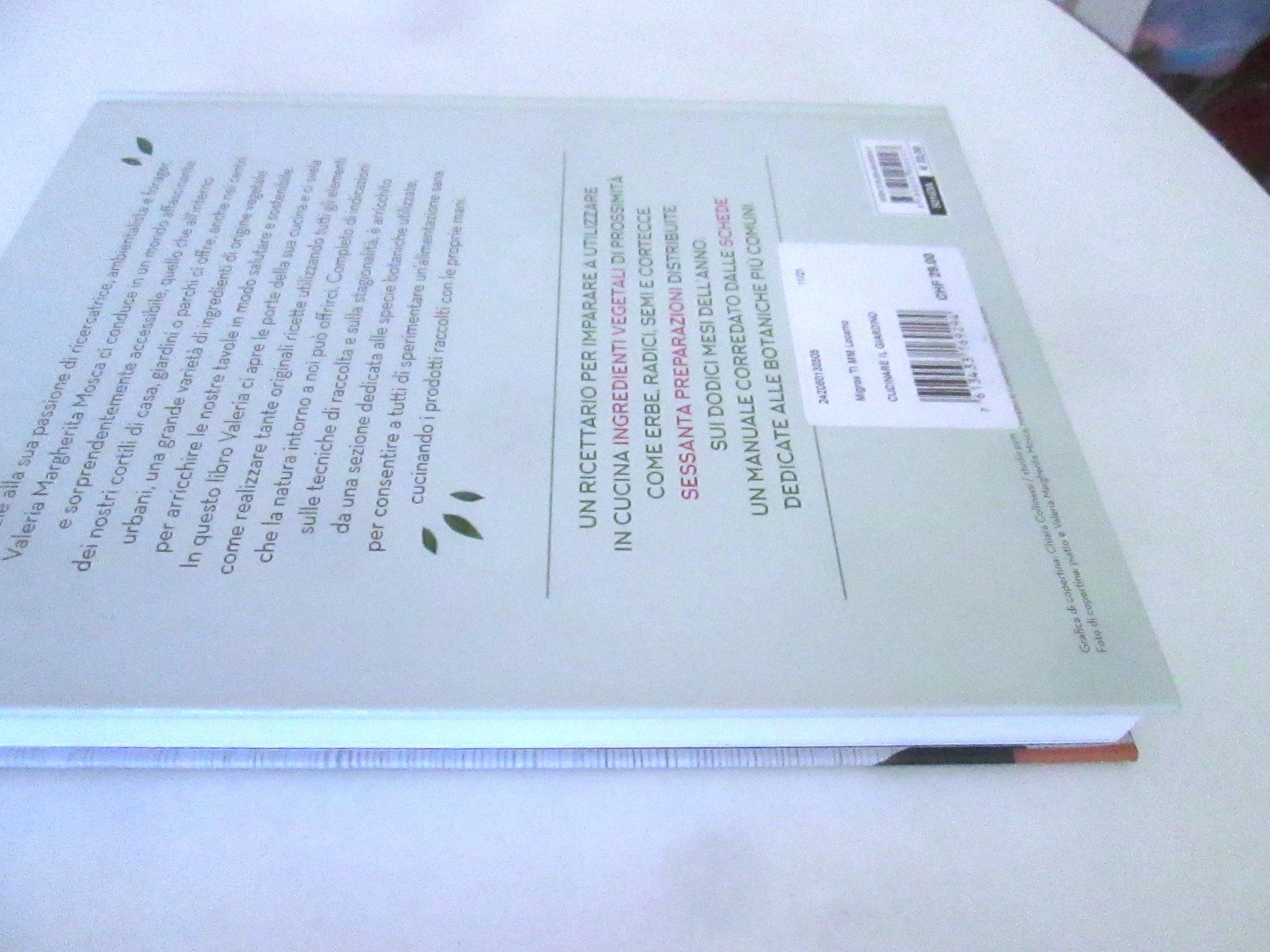 Livres: Cucinare il giardino – D'occasion à Sementina par babucia 1