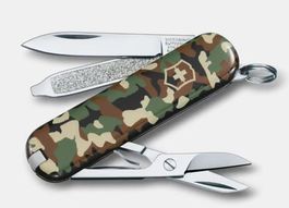 Victorinox Classic SD Camouflage, Grün Tarnung