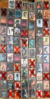 Serialized cards catalogue Topps Star Wars Chrome Galaxy +