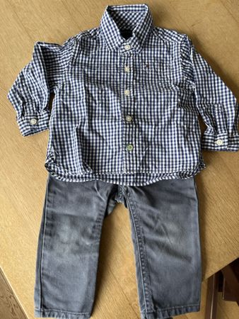 Tommy Hilfiger Set, Gr. 12M, Top Zustand