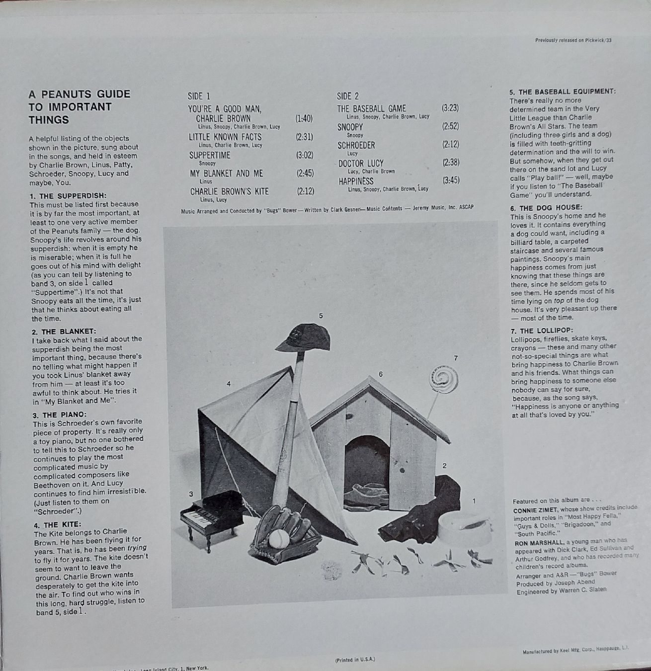 Dischi in vinile: LP Vinyl Bugs Bower’s Orchestra (US) – Usato da Villeret venduto da Fil11 3