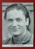 Rainer Grenkowitz 1955-2024 Autogramm Fotopostkarte 10x15cm