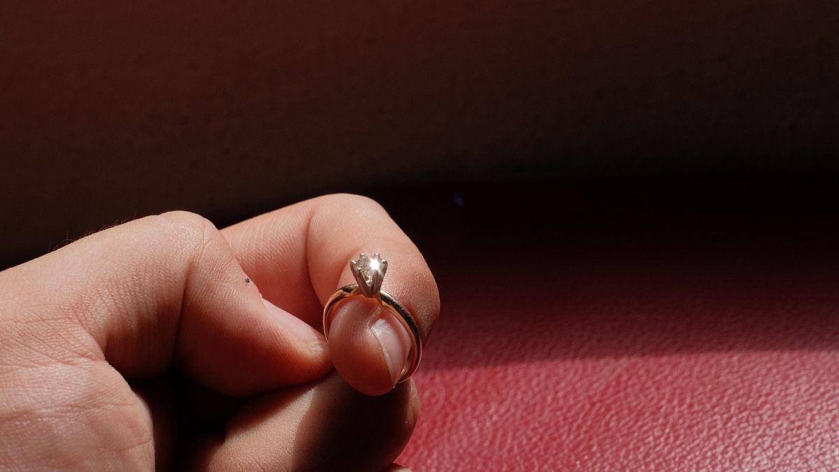 Anelli: Solitärring mit Diamant und Zertifikat – Usato da Zürich venduto da mac1963mac 4