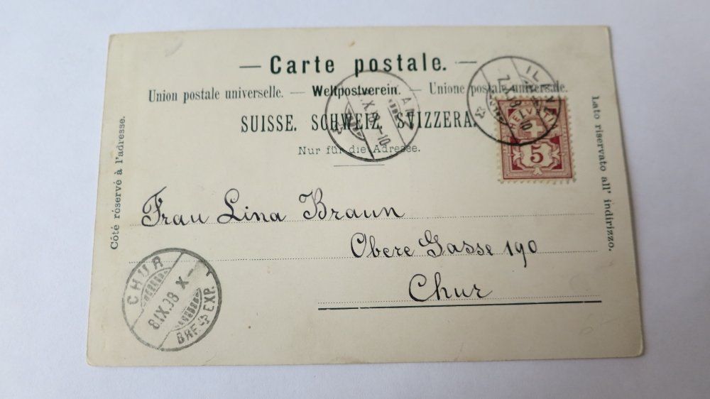 Cartoline postali: Hohentrins - 1898 – Usato da Jona venduto da centumprata 1