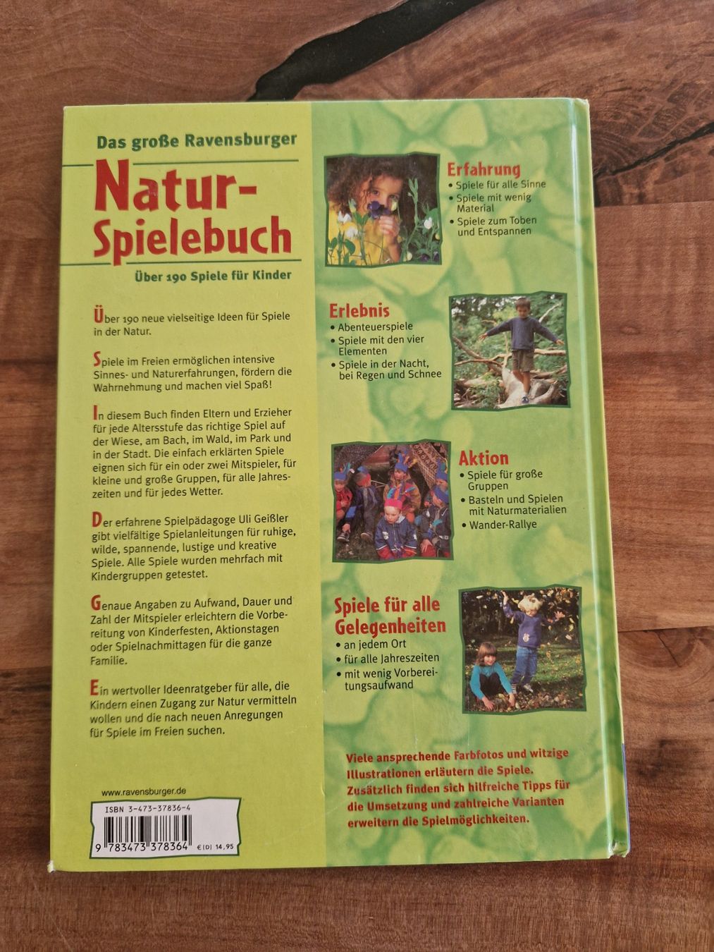 Bücher: Das grosse Ravensburger Naturspielebuch – Gebraucht aus Giswil von movo08 1