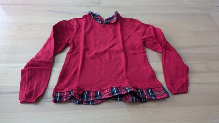 Süsser Mädchenpullover - 122/128