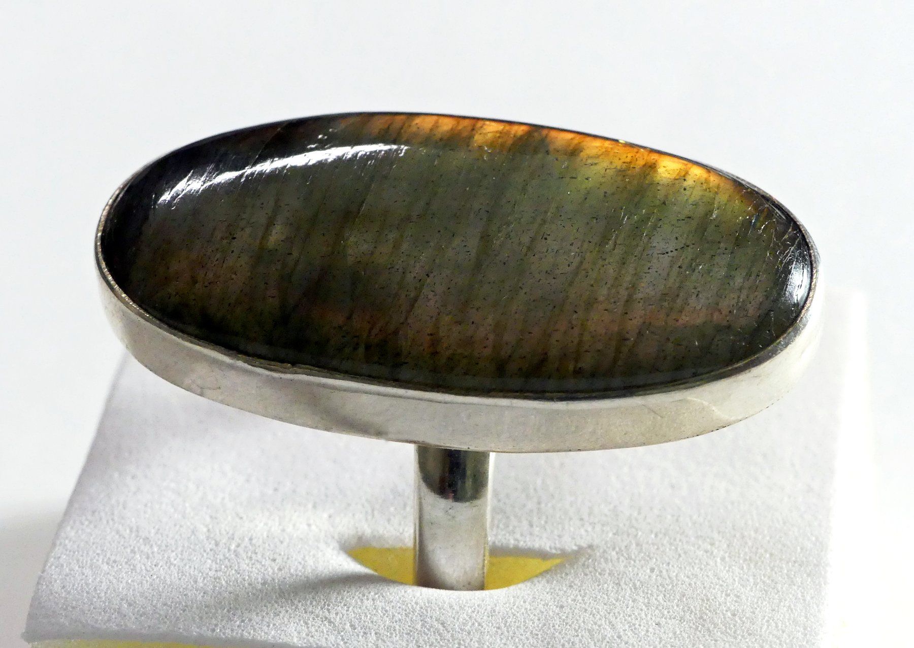 Anelli: Silberring 925 mit Labradorit – Nuovo e nell'imballaggio originale da Matten b. Interlaken venduto da kero71 3