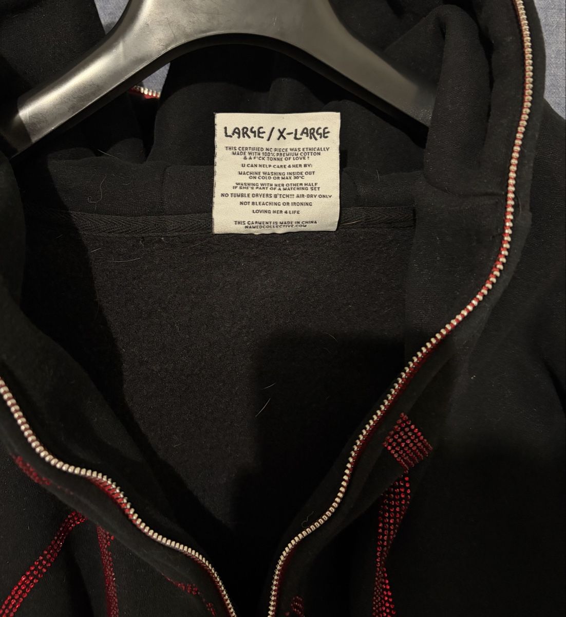 Giacche: Sweat à capuche noir Named Collective – Usato da Genève venduto da AlBE909 4