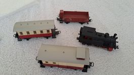 Märklin Zug Set Dampflok 3029 Analog/1 Personen-/2 Güterw/24