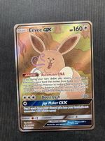 Eevee GX SM 233 Black star promo English Pokémon card