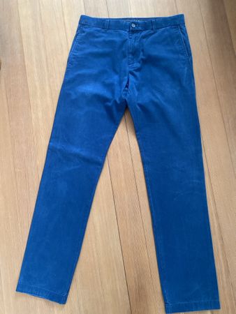 Esprit Herren Chino Hose Navy Blau Gr. 34/34