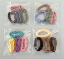 Haargummis (4er pro Packung) - Neu