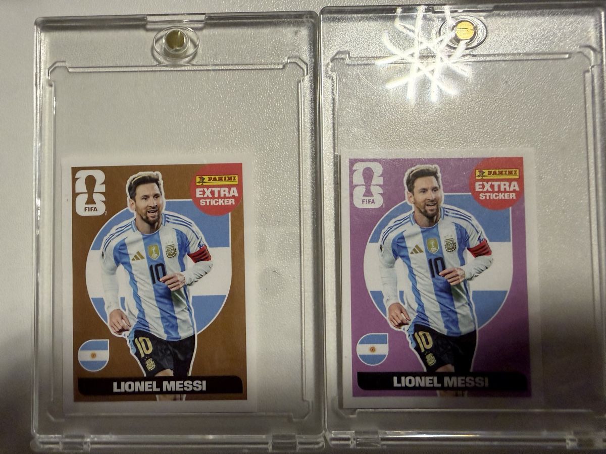 Panini Sammelbilder & Trading cards: Extra sticker Messi – Gebraucht aus S. Antonino von Mc2495
