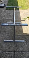 Tischgestell Metall H-Form mit Rostspuren