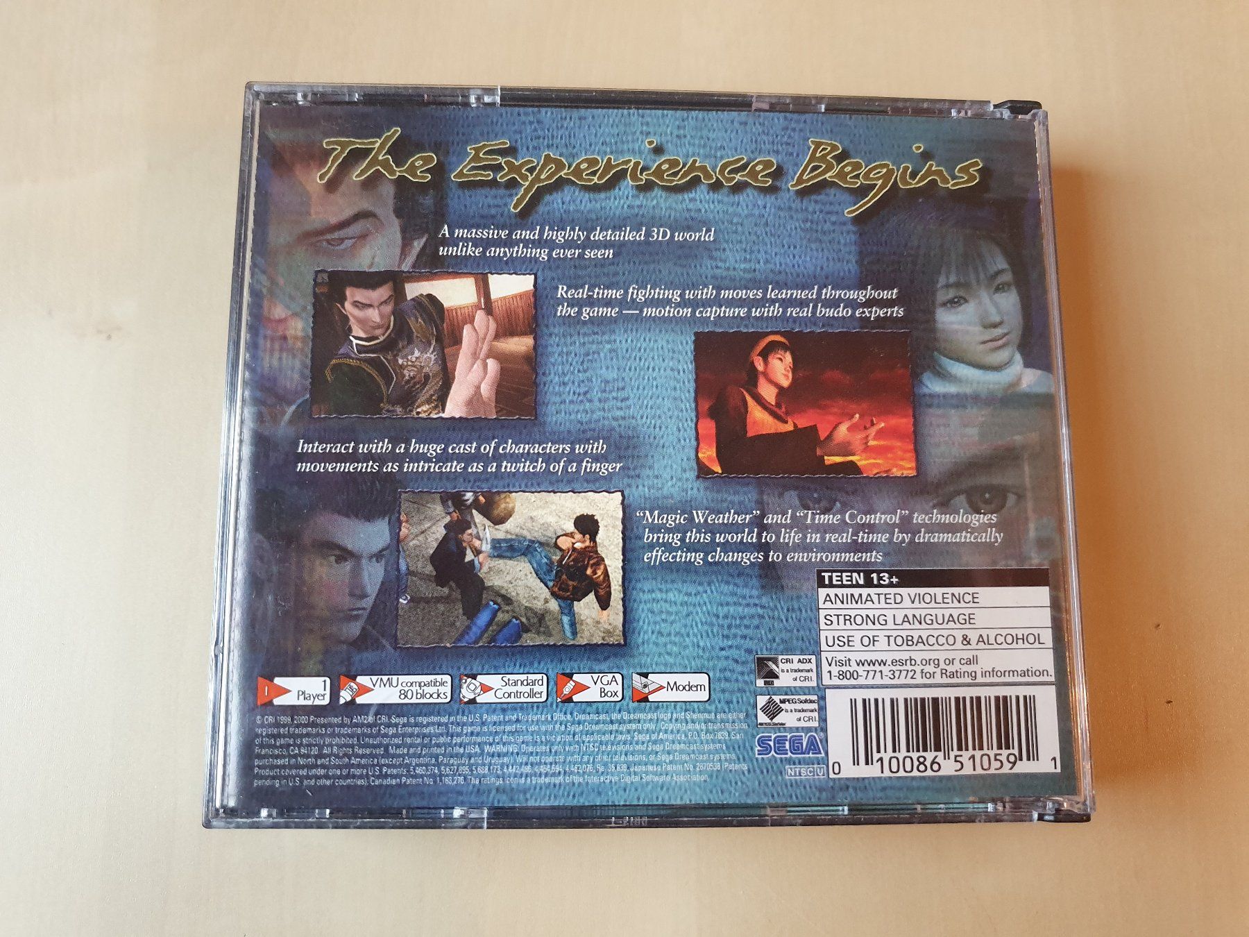 Sega Spiele: Shenmue NTSC – Gebraucht aus Stansstad von collectorsshop 1
