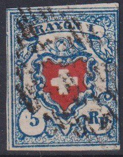 Alle Briefmarken: +++Rayon 17II B3, Type 28 , SBK  380.-+++ – Gebraucht aus Samnaun-Compatsch von Muckimu
