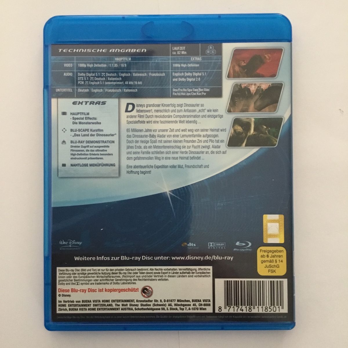 Tutti i DVDs: Dinosaurier - Blu Ray - Neu Wertig – Nuovo (secondo la descrizione) da Blauen venduto da berlingo65 1