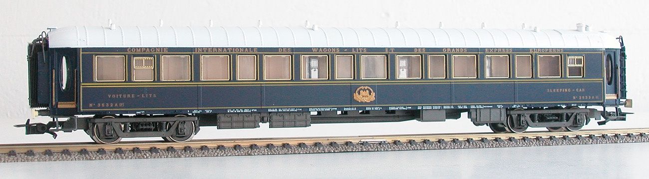 Rivarossi Modellini di ferrovie: Rivarossi Schlafwagen CIWL / TEE Spur H0 – Usato da Oberwil BL venduto da Klang