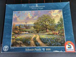 Puzzle Motiv "IDYLLISCHES LANDLEBEN"
