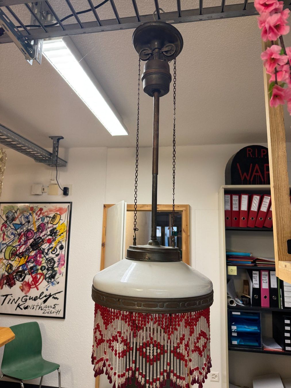 Kronleuchter & Deckenlampen: lampe à suspension 1920 – Gebraucht aus Péry von lecrampet 4