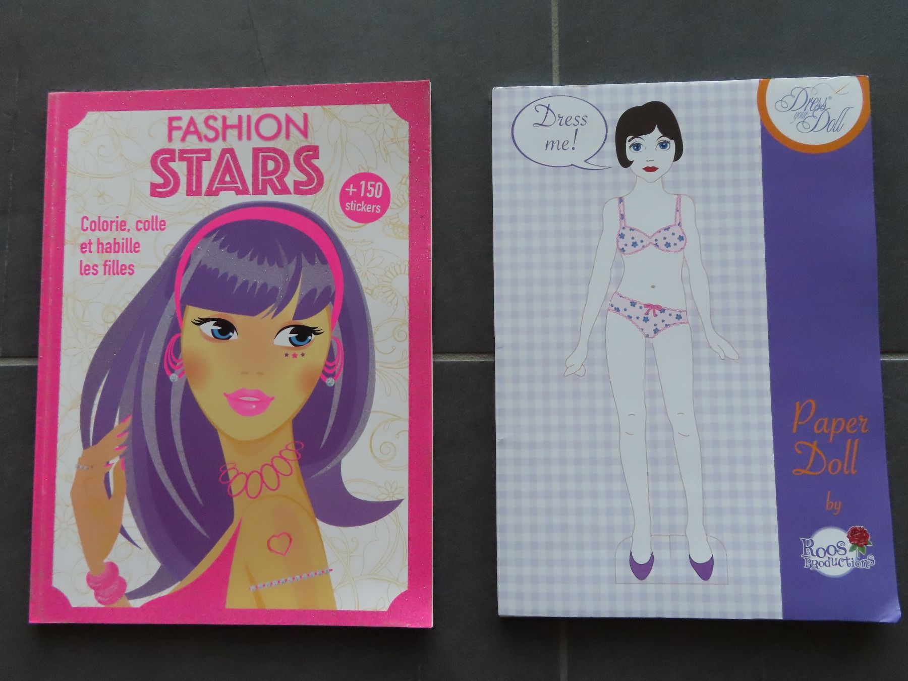 Bastelsets: 4x TOP MODEL coloriages – Gebraucht aus Wallenried von Asyano 1