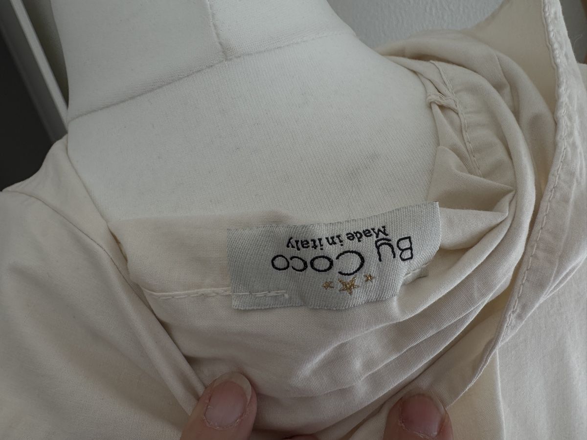 Kleider: Beiges Hemdkleid in übergross – Neu (gemäss Beschreibung) aus Muttenz von einfach-schoen 3