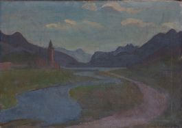 Hermann Meyer - Silsertal, 1923, Sils im Engadin