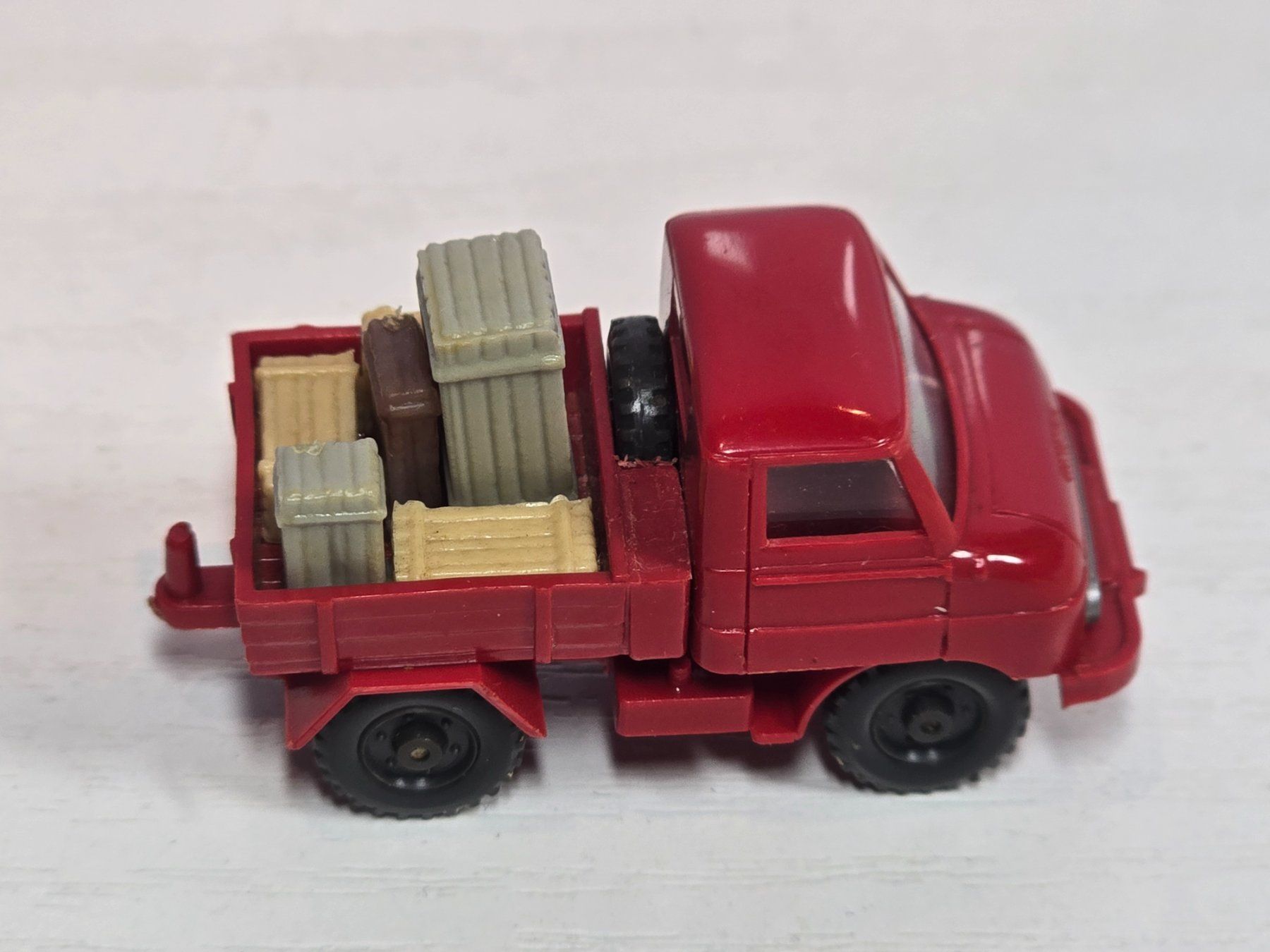 Wiking Modellautos: Wiking, Unimog, rot, alt – Neu (gemäss Beschreibung) aus Kloten von Nicola2 3