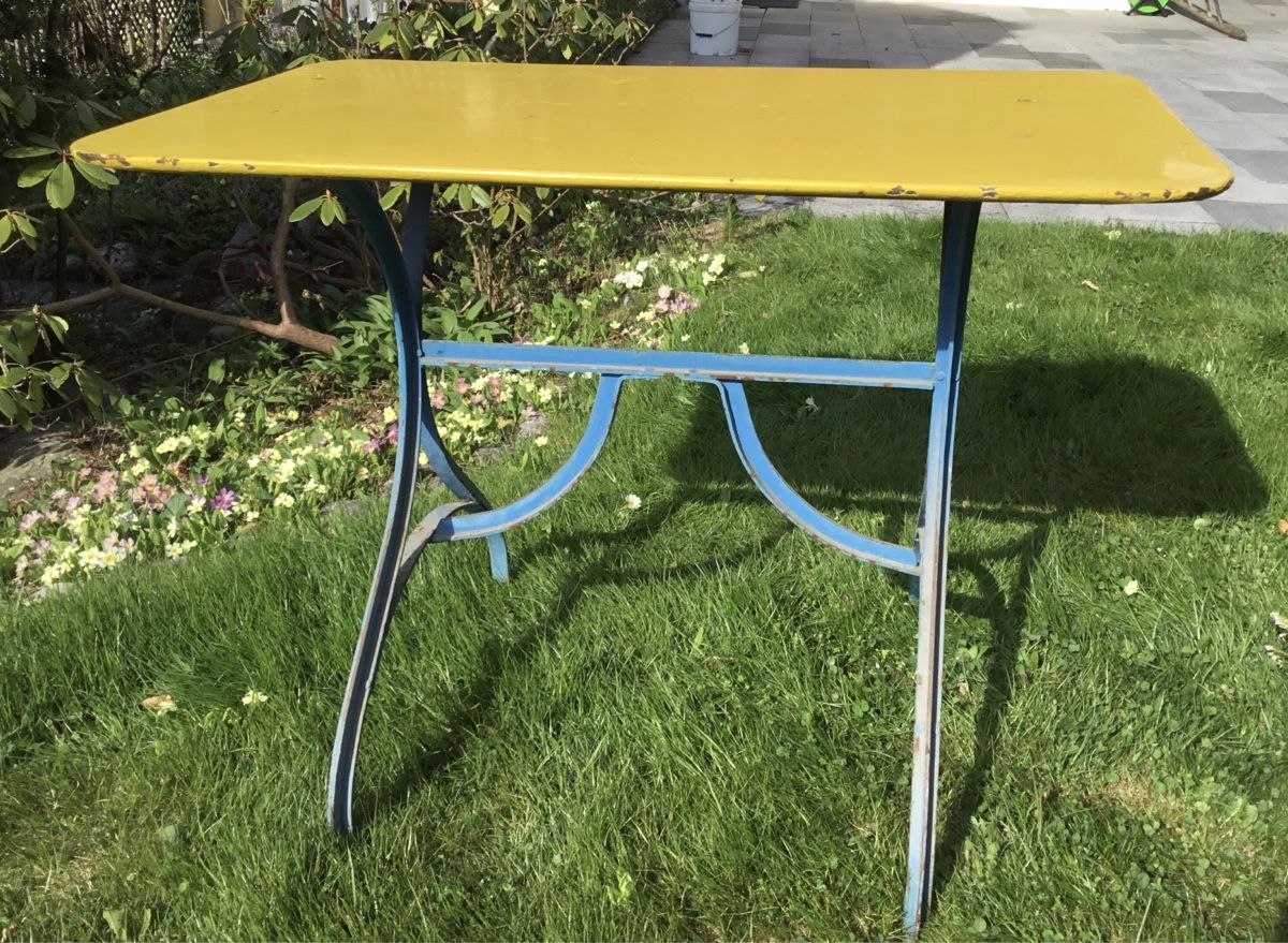 Tavoli: Jugendstil Gartentisch rechteckig 100-jährig – Usato da Rüschlikon venduto da succes08 1