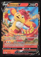 POKÉMON / Simisear V / Brilliant Stars 🇺🇸