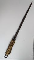 Antiket Wetzstahl mit Horngriff, Top Zustand! (W2)