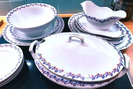 Servier-Geschirrset Langenthal von ca. 1930