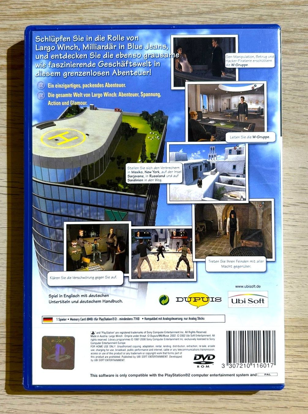 Sony Jeux: Largo Winch PS2 – D'occasion à St. Gallen par Alpine.Arcade 1