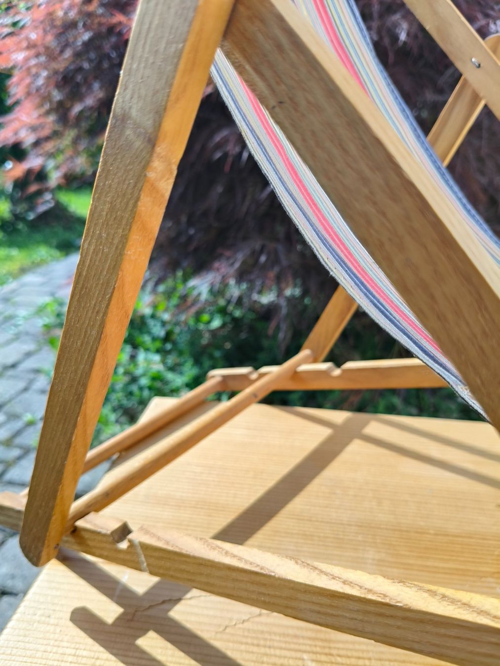 Kit di modellismo & Modellini statici: Modell Liegestuhl aus Holz – Usato da Zürich venduto da FlorinGasser 5