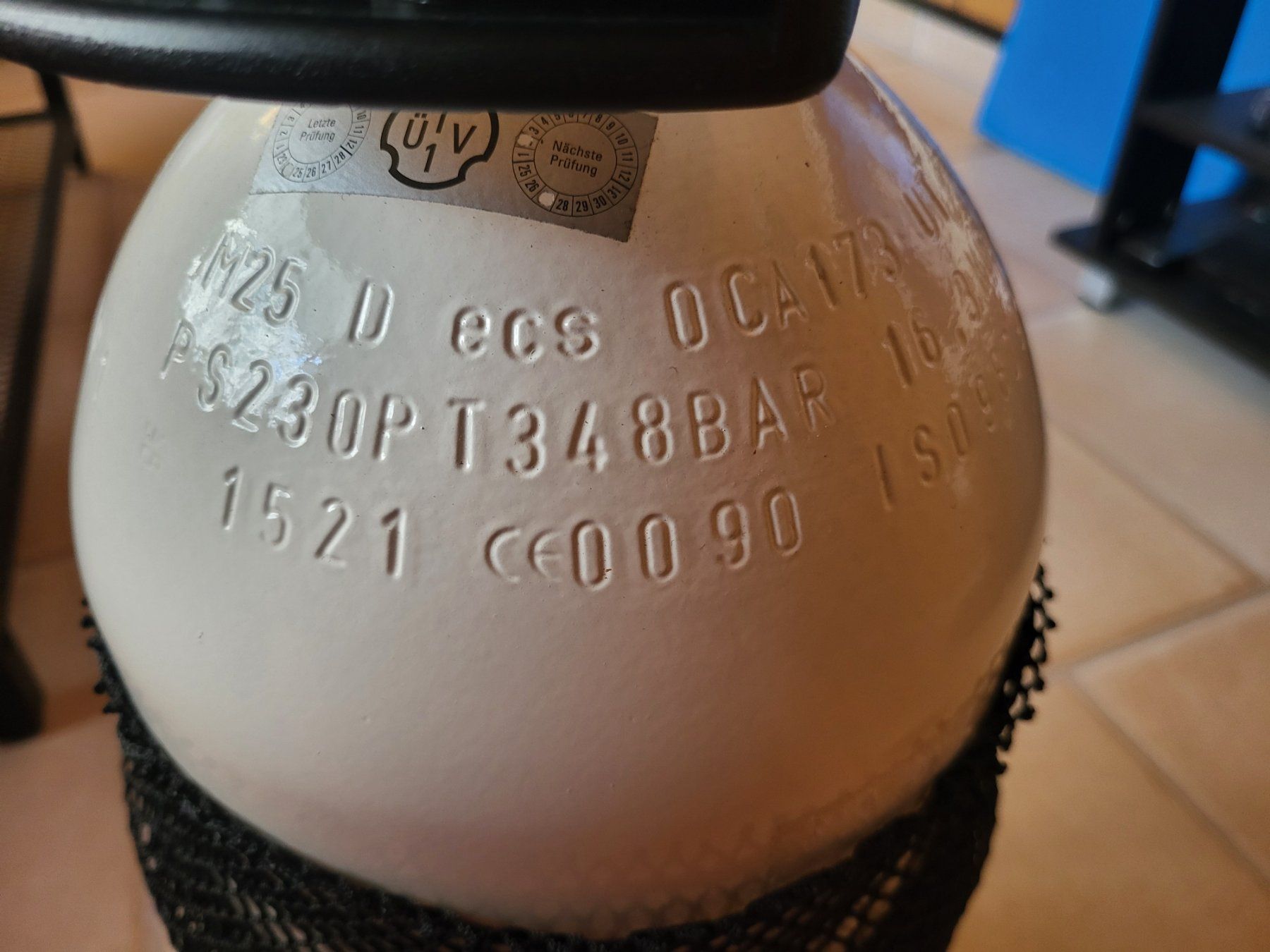Bombole da sub: 12L - Pressluftflasche Stahl – Usato da Muotathal venduto da Nils89 2