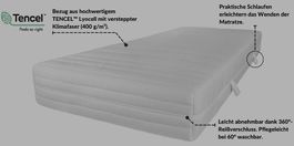 Neu:160x200 weich H1 Premium Federkern Matratze